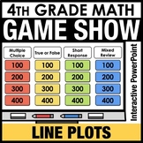 4th Grade Math Review Game Show PowerPoint Graphing Data o