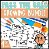 4th Grade Math Review Games - Growing Bundle of Math Test 