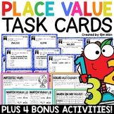 Place Value Task Cards Number Sense Worksheets Expanded Wo