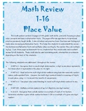 4th Grade Math Review Place Value