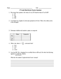 4th Grade Math Review Questions