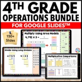 4th Grade Math Review Slides - Addition, Subtraction, Mult