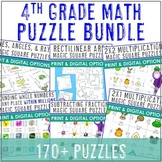 4th Grade Math Review, Test Prep, Games, Activities, & Wor