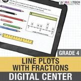 4th Grade Math Review Test Prep | Line Plots with Fraction