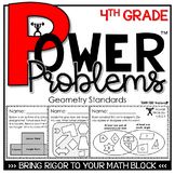 4th Grade Word Problems | Math Spiral Review | Geometry DI
