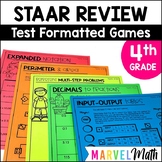 4th Grade Math STAAR Review - Math Test Prep Games