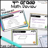 4th Grade End of the Year Math Review Summer Packets Fract