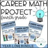 4th Grade Math Story Problem Project Year-Long Bundle | Ca