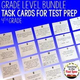 4th Grade Math Task Cards Bundle - Word Problem Task Cards