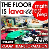 The Floor is Lava | 4th Grade Test Prep Room Transformation
