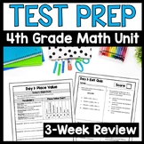 Fourth Grade Math State Test Prep Review Unit, Summer Scho