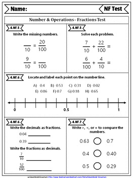 math grade 4 exam Aligned Assessments Math Core â­ Common Tests 4th Grade