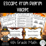 4th Grade Math Thanksgiving Escape Room