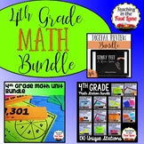 4th Grade Math Bundle - Lesson Plans, Activities, and Review