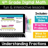 4th Grade Math Understanding Fractions 4.NF.1 4.NF.2 Digit
