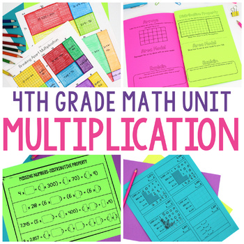 Preview of Multi Digit Multiplication | Area Models | Partial Product | Factors & Multiples