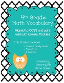 4th Grade Math Vocabulary Module 1