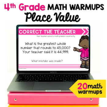 Preview of Place Value Math Warmups