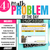 4th Grade Math Word Problem of the Day | January Digital M