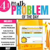 4th Grade Math Word Problem of the Day | May Digital Math 