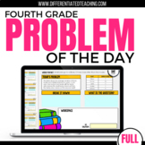 4th Grade Math Word Problem of the Day | Yearlong Digital 
