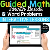 4th Grade Math Word Problems 4.OA.3 Digital Math Activitie
