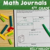 4th Grade Math Word Problems Math Journal Prompts Summer S