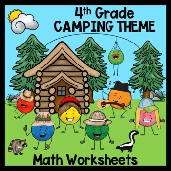 Preview of 4th Grade Math Word Problems - Whole Numbers, Decimals, and Fractions