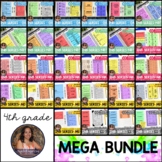 4th Grade Math Yearlong Interactive Notebook Series MEGA BUNDLE