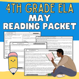 4th Grade: May CC Reading Packet Independent Work, Early F