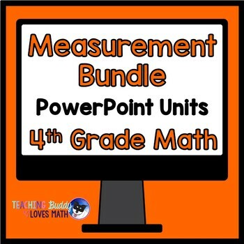 Preview of Customary and Metric Measurement Math Unit 4th Grade Bundle Distance Learning