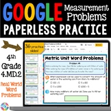 Convert Units of Measurement Word Problems Customary Metri