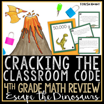 Preview of 4th Grade Math Measurement and Data Escape Room | Breakout Activity