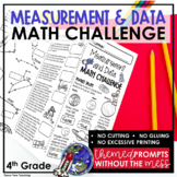 4th Grade Measurement and Data Math Review Challenge Math 