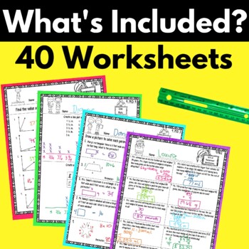 4th Grade Measurement And Data Worksheets By The Lifetime Learner