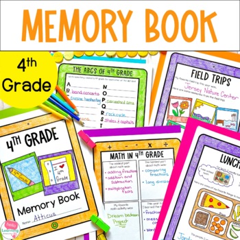 Preview of 4th Grade Memory Book End of the Year Activities | Last Week of School