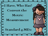 4th Grade Metric Measurement Review Game