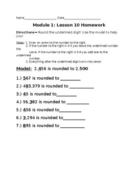 modified homework assignments