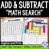 4th Grade Multi-Digit Addition and Subtraction with Regrou