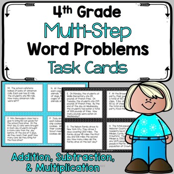 Power Pen? Learning Cards: Solving Word Problems (Gr. 4) - TCR6999