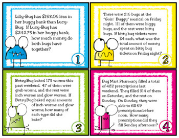 Power Pen? Learning Cards: Solving Word Problems (Gr. 4) - TCR6999