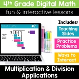 4th Grade Multiplication Division 4.OA.3-4 4.NBT.5-6 Digit