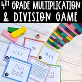 4th Grade Multiplication & Division Game for use with Jenga ®