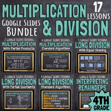 4th Grade Multiplication and Division Google Slides Math L