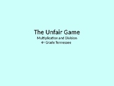 4th Grade Multiplication and Division Unfair Game