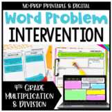 4th Grade Multiplication and Division Word Problems {No Pr