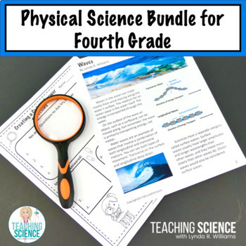 Preview of 4th Grade Science NGSS Physical Science Lessons and Activities 