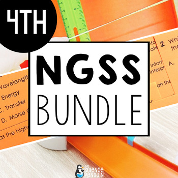 Preview of 4th Grade Science NGSS Curriculum Bundle | STEM Experiments Waves Earth Energy