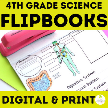 Preview of Science Review Flipbooks - Bulletin Board Activity BUNDLE