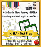 4th Grade NJSLA Reading and Writing Practice Tests - New J